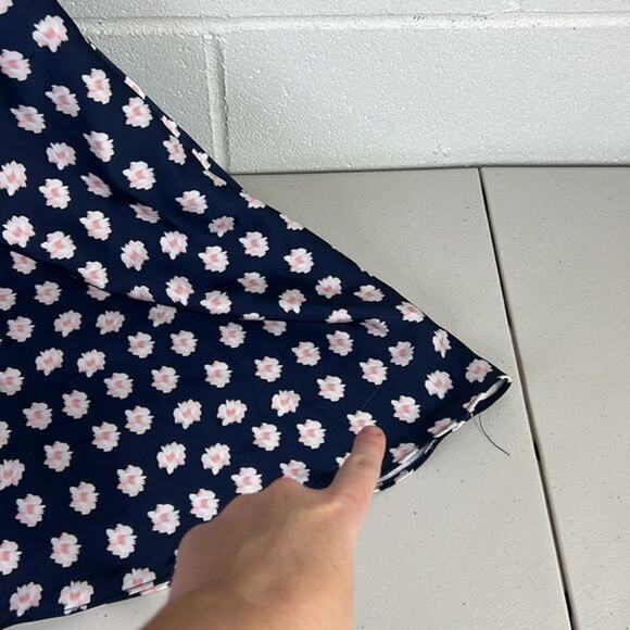 RTR Sachin & BabiMelody Dress Navy/Pink Floral sz4 midi printed sundress - Picture 10 of 10